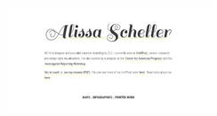 Desktop Screenshot of alissascheller.com